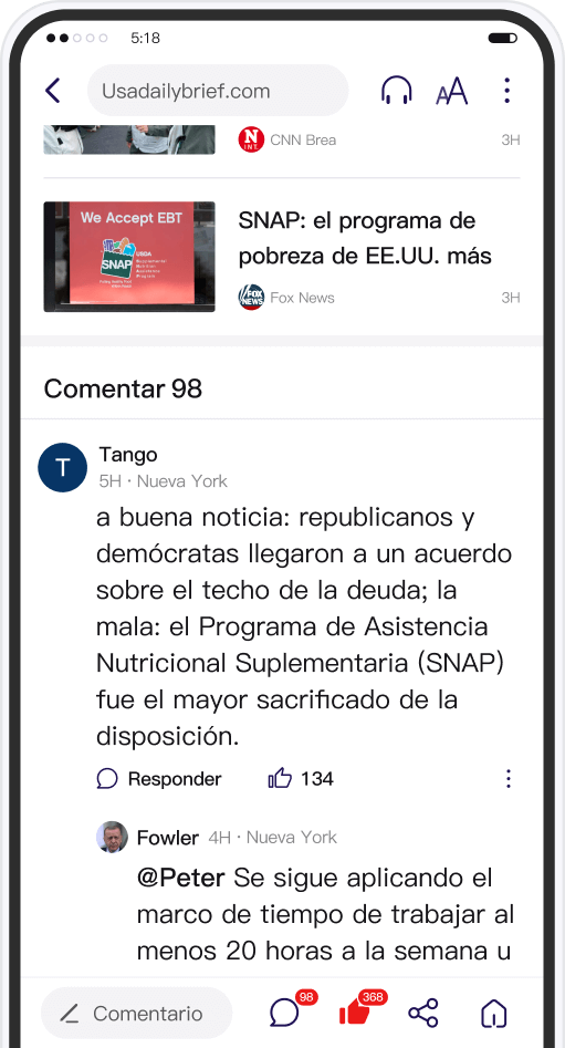 Comparta su opinión