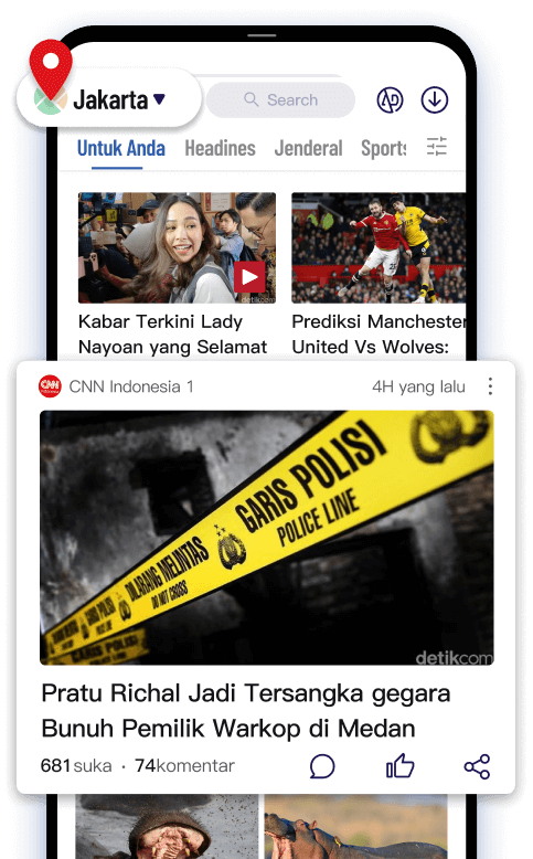 Berita lokal dan terkini