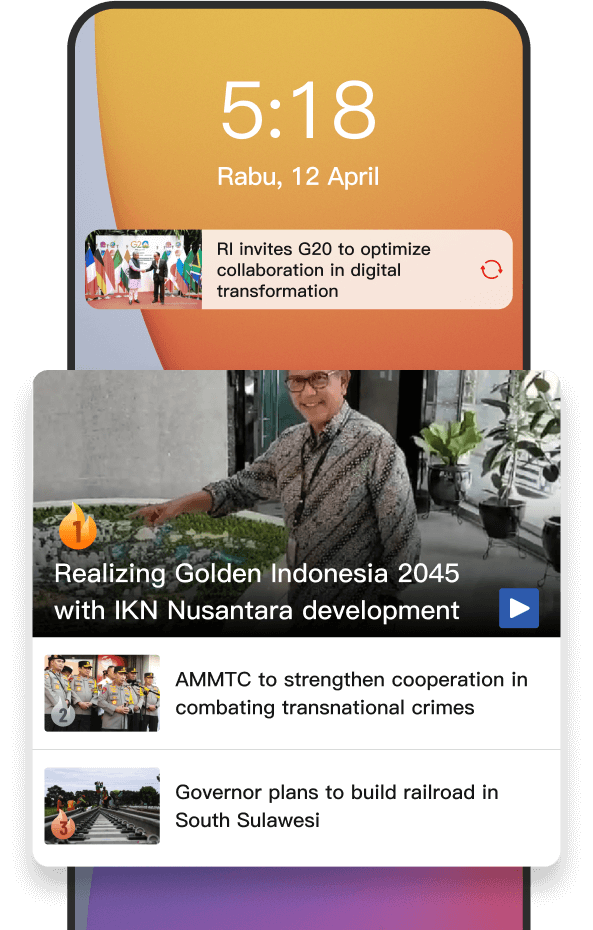 Berita terbaru di ujung jari Anda